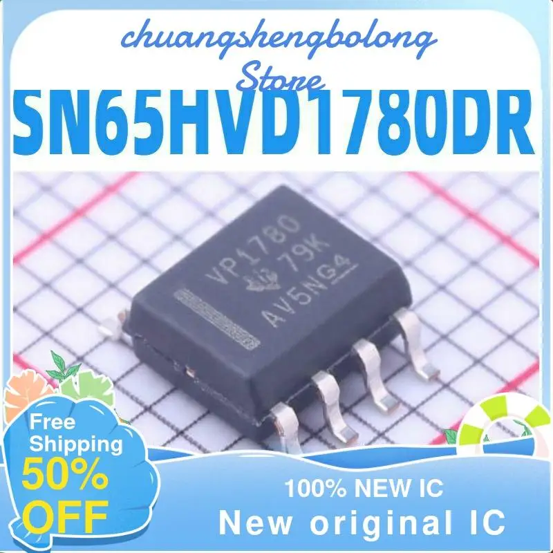 

10-200PCS SN65HVD1780DR VP1780 SOP8 nuevo original