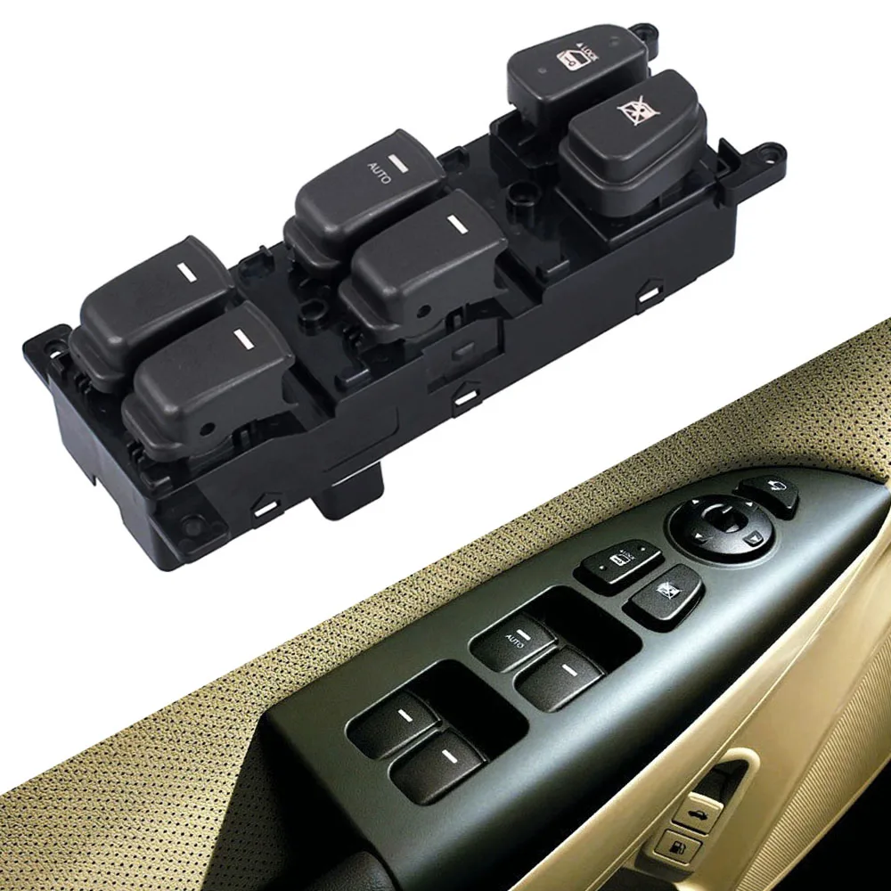 

Electric Main Power Window Control Switch Front Left For Hyundai NF Sonata 2008-2010 93570-3K600 935703K600 Car Accessories