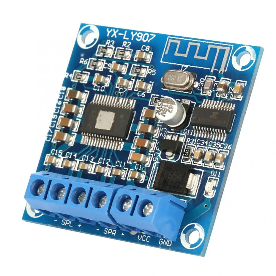 DC12-24V TPA3166D2 Bluetooth аудио усилитель мощности плата 50WX2 двухканальный стерео военный