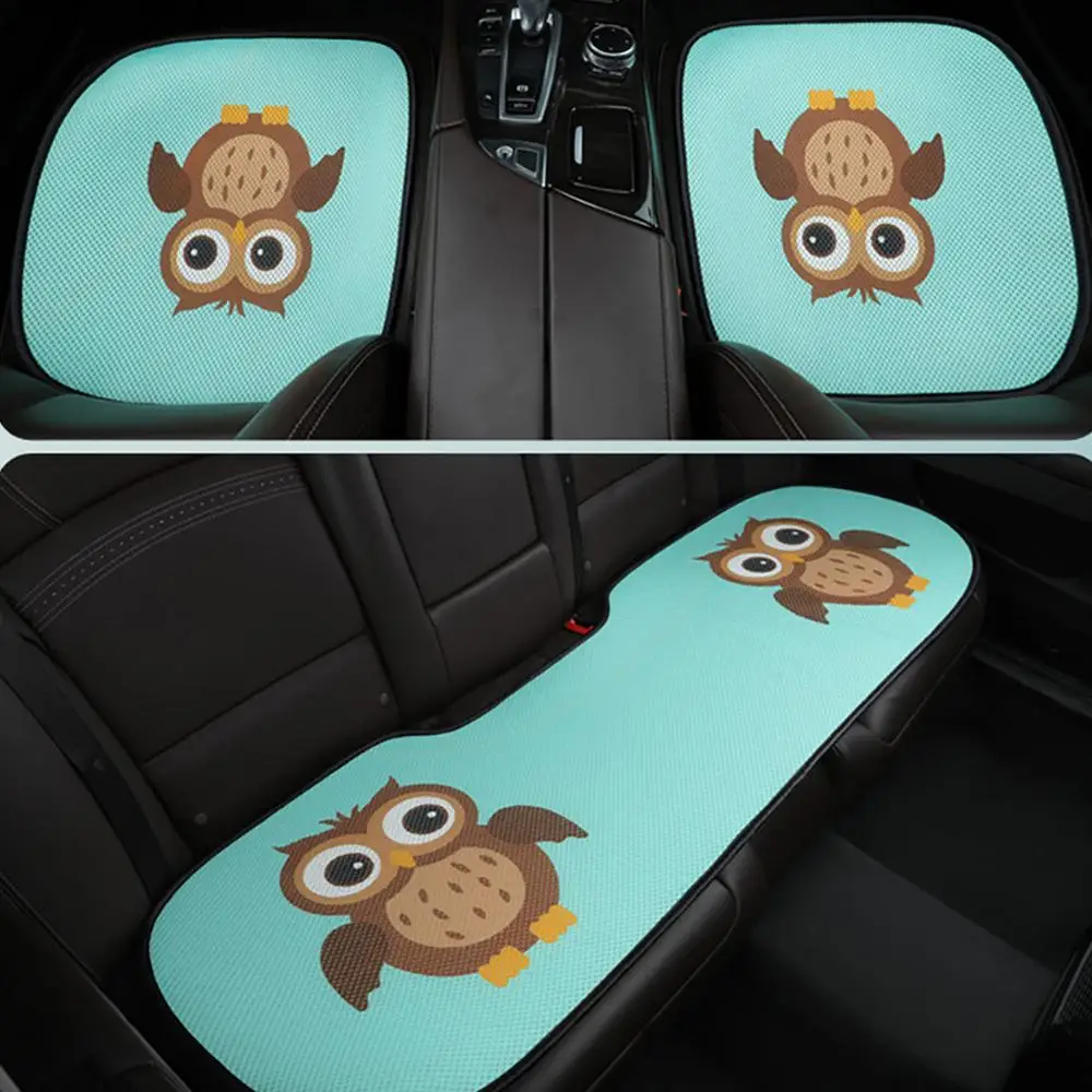 1 pc Car Cushion Single Summer Cool Cartoon Four Seasons General Ice Silk Three-piece |