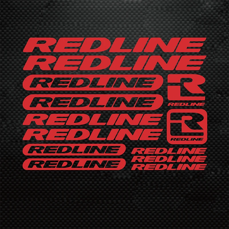 Современная наклейка для рамы велосипеда Redline s шоссейный велосипед горный MTB DH XC