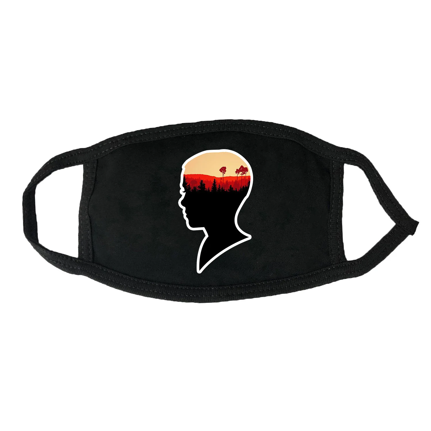 Маска очень странные дела Пылезащитная защита специфический запах Чистый хлопок