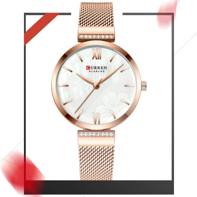 Женские наручные часы с браслетом из нержавеющей стали | Наручные