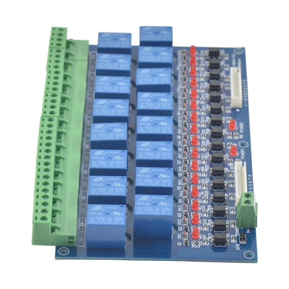 1 компл. 16CH релейный переключатель dmx 512 контроллер выход высокого напряжения LED