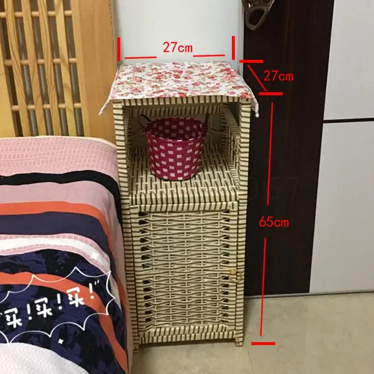 Экологически безопасная маленькая однотонная деревянная кровать узкий шкаф для