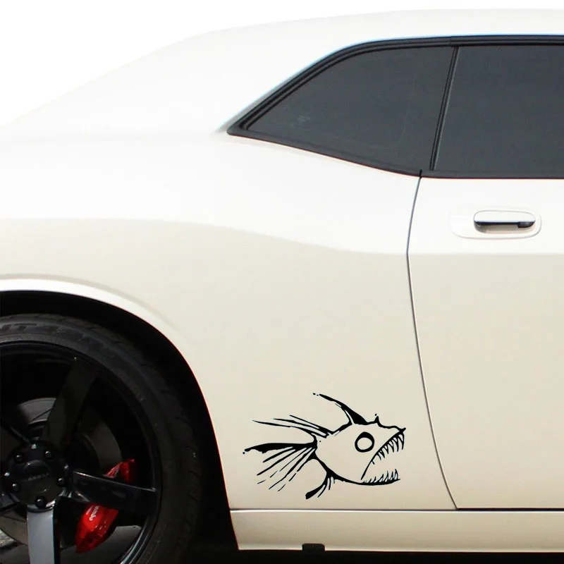 

Creative Tuna Surf Car Sticker Accessories Vinyl PVC 15cm*10cm Motorcycle Waterproof Windshield Car Window Car Styling Decal