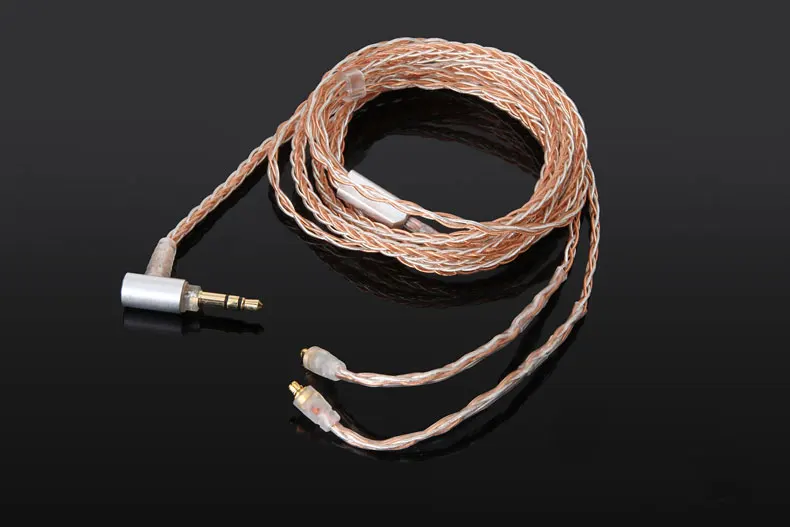 

8-core braid 2.5mm/3.5mm/4.4mm BALANCED Audio Cable For Shure SE846 SE535 SE425 SE315 SE215 AONIC 3 4 5 AONIC 215 earphones
