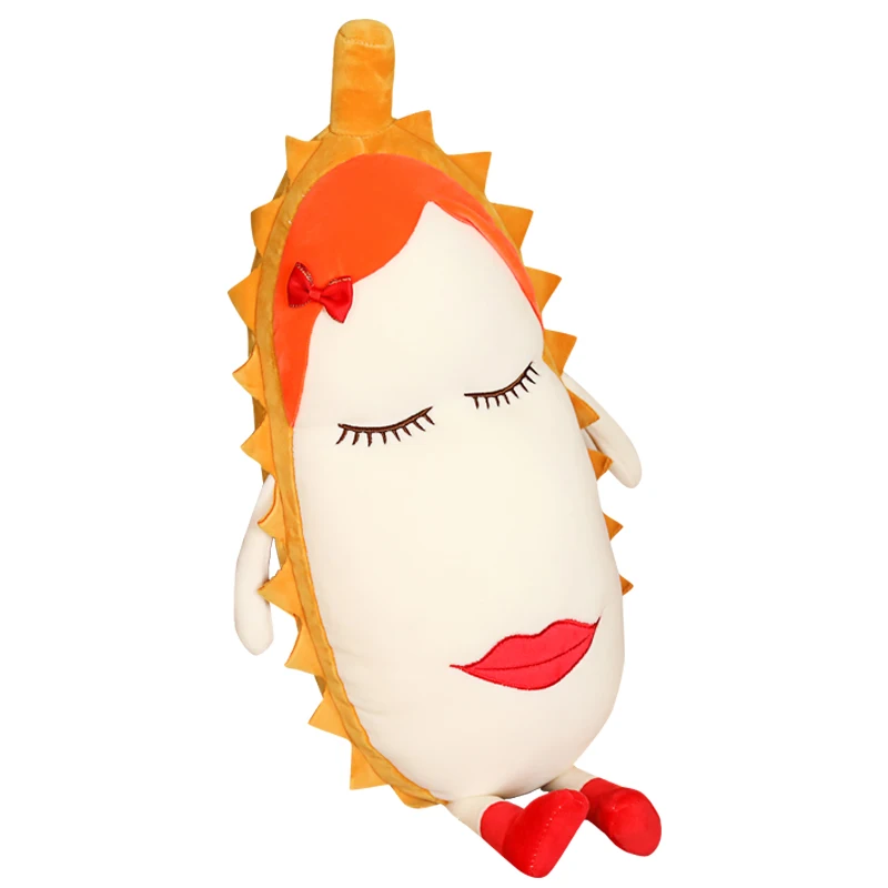 

Home Decor Durian Pillow Simulation Vegetable Fruit Pillow Cushion Food Doll Plush Toy Back Cushion Pillow Valentine's Day Gift