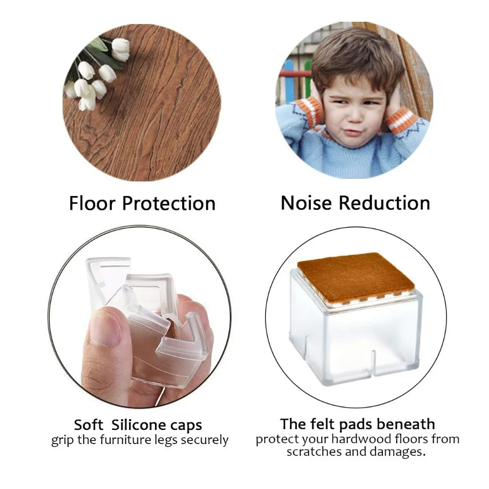 Ножка стула защитные приспособления для пола мебели ног средства ухода за кожей