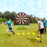 free shipping pump 3m4m5m giant inflatable dart target board for shooting with dart soccer football ball