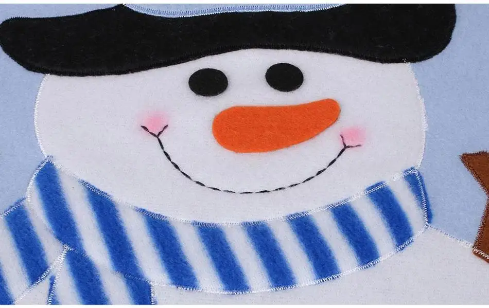 Новогодний Декоративный Рождественский орнамент Navidad подарки Рождественские украшения для дома Санта Клаус крышка для унитаза FZ87