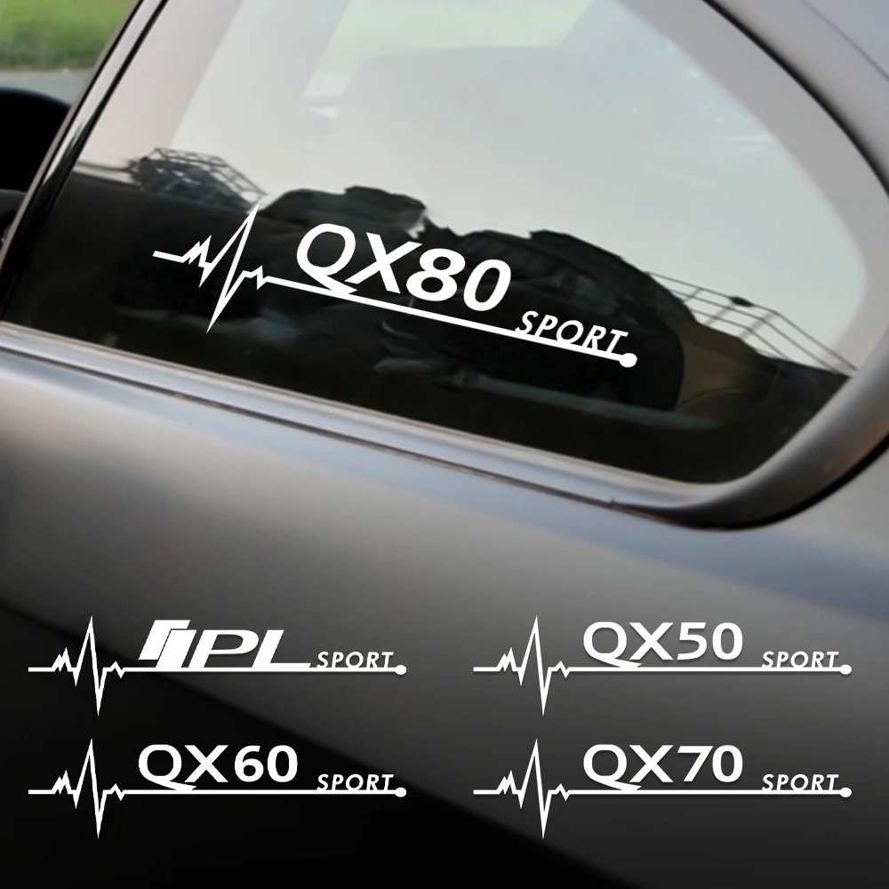 Для INFINITI Q30 Q50 Q60 QX30 QX50 QX60 QX70 QX80 IPL Автомобильные Боковые боковые окна креативные