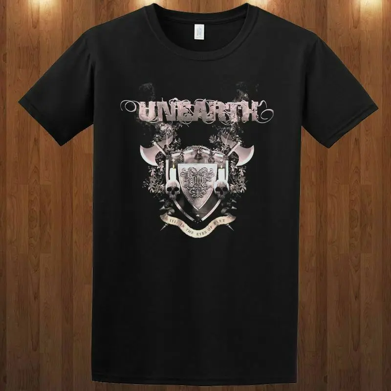 Unearth Metalcore группа Killswitch Engageharajuku уличная футболка Menof God Мужская черная