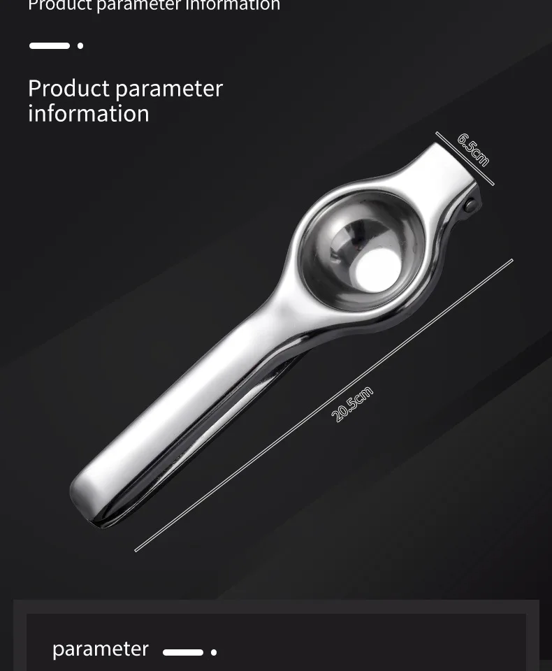 

Lemon juicer stainless steel lemon clip juicer portable manual juicer gadgets for home kitchen accessories