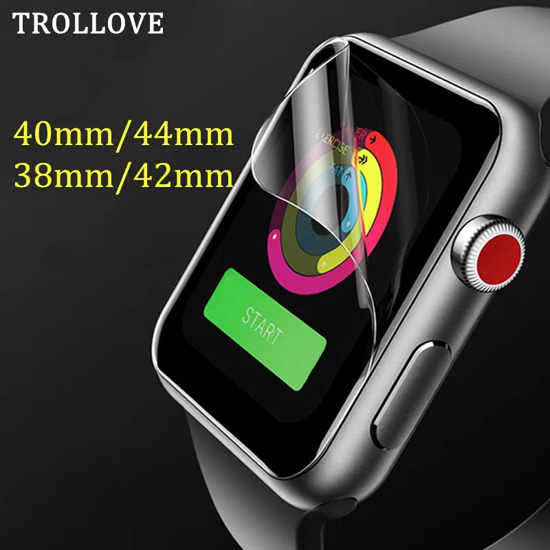 Защитная пленка для экрана iWatch 5 4 40 мм 44 Apple Watch 3 2 38 42 (не закаленное стекло) |