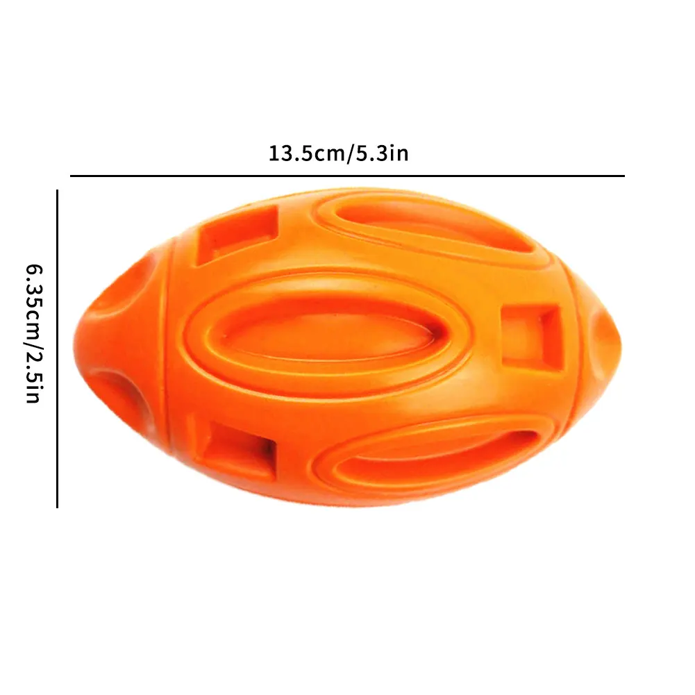 

Pet Dog Toys Extra-Tough Rubber Jump Toy Interactive Elasticity Ball Dog Chew Toys For Dog Tooth Cleaning Treat Ball Toys