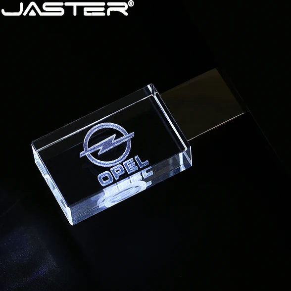 JASTER OPEL crystal + металлический флеш-накопитель USB pendrive 4 ГБ 8 16 32 64 128 Гб Внешняя карта