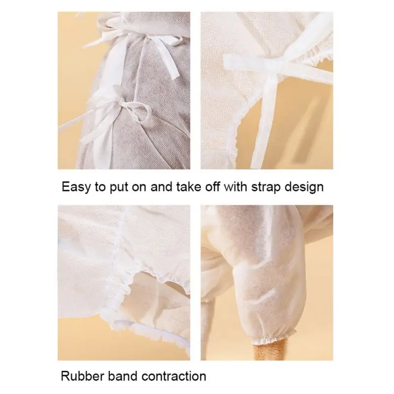 

Dust-proof Pet Costume Anti-bacterial Protective Clothes Safety Clothing Jacket Pet Coat Overalls For Small Medium Large Dog