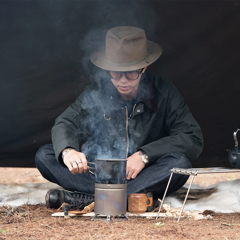 Мини-титановая плита Naturehike портативная походная печь для пикника кемпинга