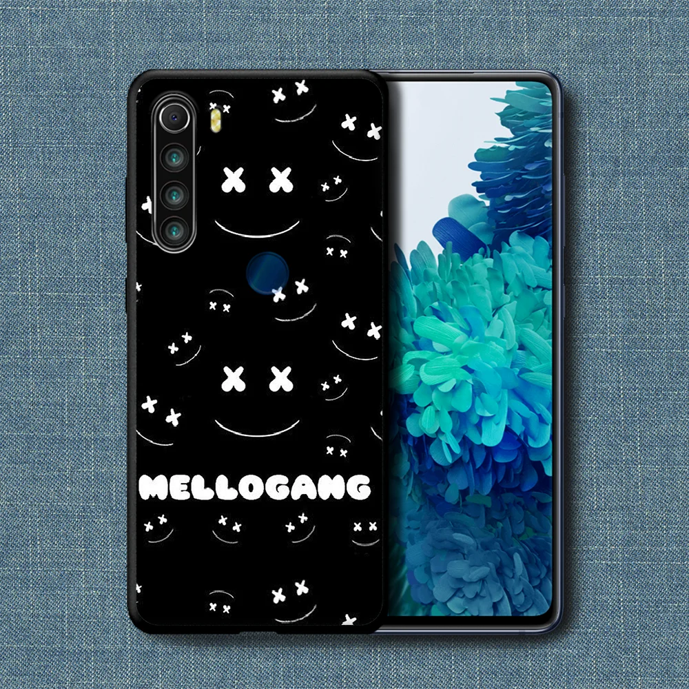 

Marshmello DJ Phone Case For Xiaomi Redmi Note 7 8 8T 9 9S 4X 7 7A 9A K30 Pro Ultra black Funda 3D Waterproof Fashion Cell