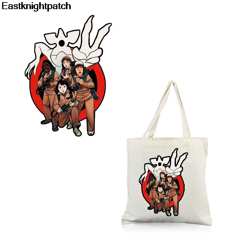 

TV series/moive Patch Iron On Transfers For Clothing Heat Transfers Cute Stickers On Kids Clothes Stripes E0968