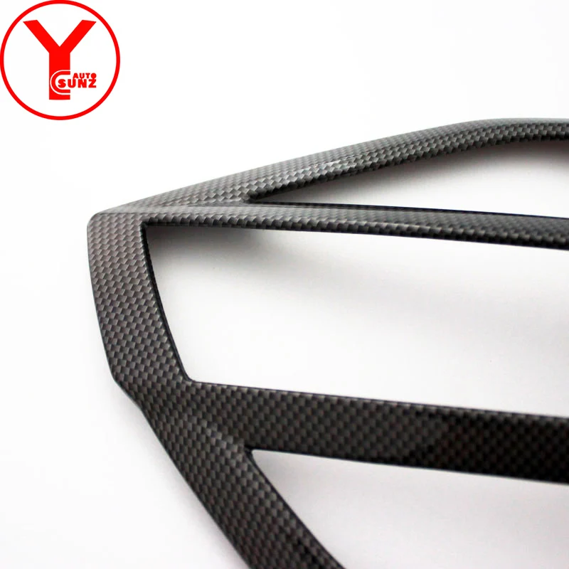 YCSUNZ ABS Запчасти для стайлинга автомобилей УГЛЕРОДНЫЙ Задний фонарь светодиодный