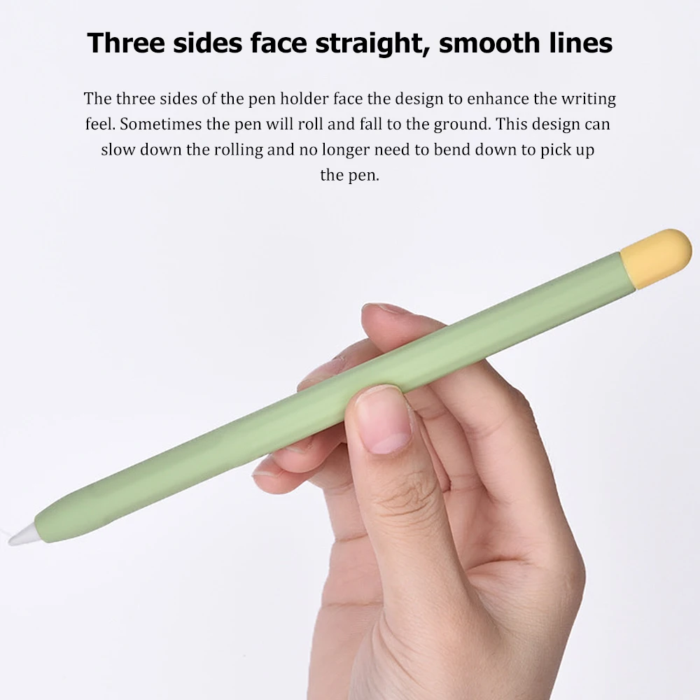 Чехол-накладка для Apple Pencil 1 2 цвета силиконовый нескользящий противоскользящий |