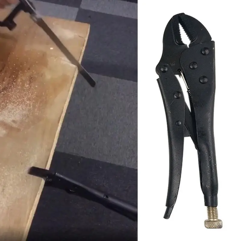 

4Pcs/Set Hand Jaw Pliers Locking Vise Grip 5\"/7\"Curved Jaw Locking Pliers 6.5\" 11UA