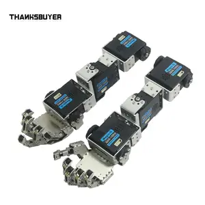 2020 left hand right hand arm with fingers manipulator servo for diy robotics arm humanoid robot free global shipping
