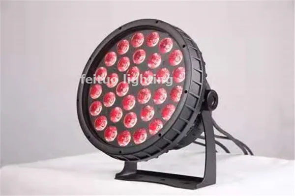 H 8/Лот + F светильник новый наружный IP68 Led Par 32*10 Вт RGBW 4 в 1 четырехцветный parcan dmx 9CH