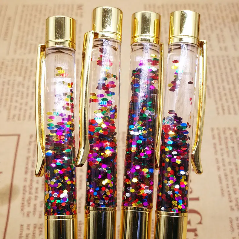 

Creative Crystal Diamond Ballpoint Pen Metal Advertising Gift Pen Free Custom Logo School Office Stationery Wholesale