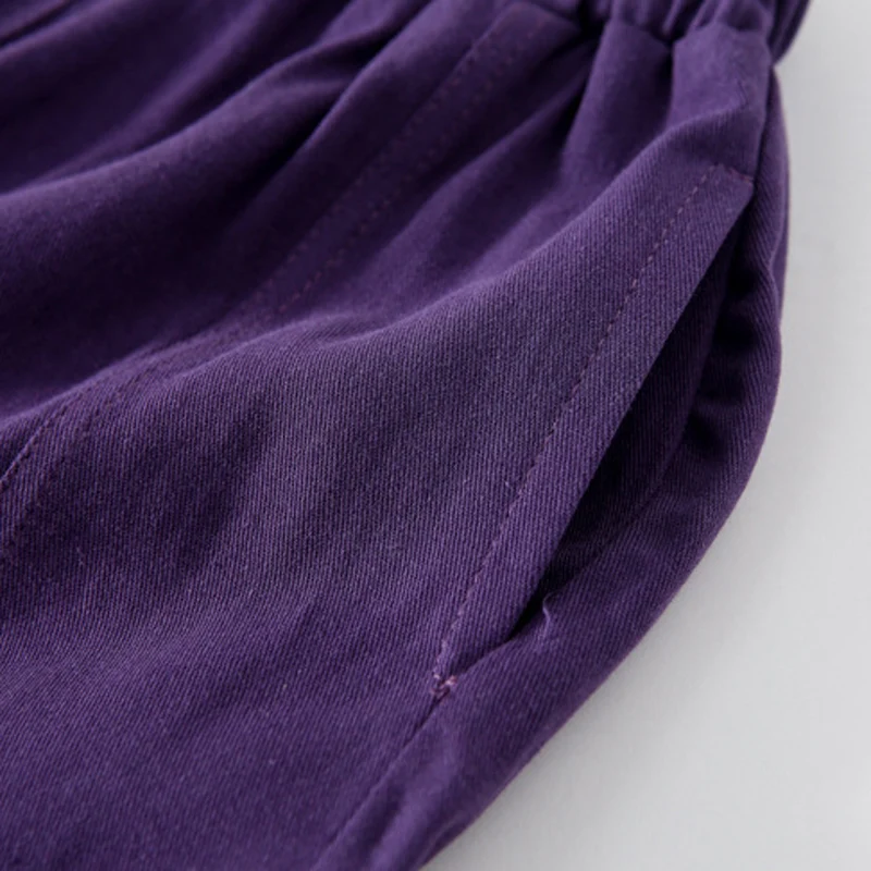 

MILANCEL 2021 Spring Kids Trousers Girls Harem Pants Soild Casual Kids Clothes