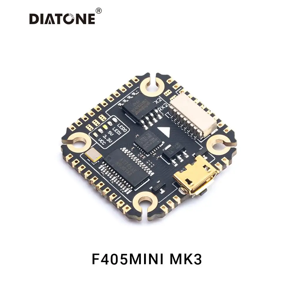 20x20 мм DIATONE MAMBA F405US MINI MK3 BETAFLIGHT Контроллер полета 4-6S для STACK FPV Racing Freestyle Drones DIY части |