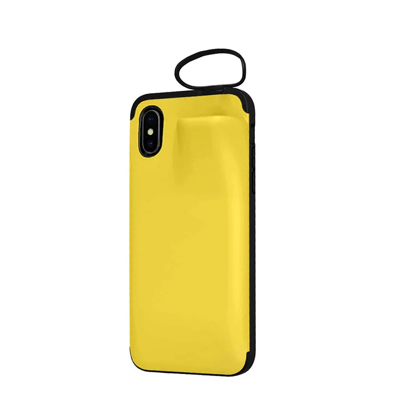 Phone Case 2 in 1for iPhone 11 Pro Max Xs Xr X 10 8 7 Plus Cover for AirPods Holder New Design Headphone GY393 | Мобильные телефоны