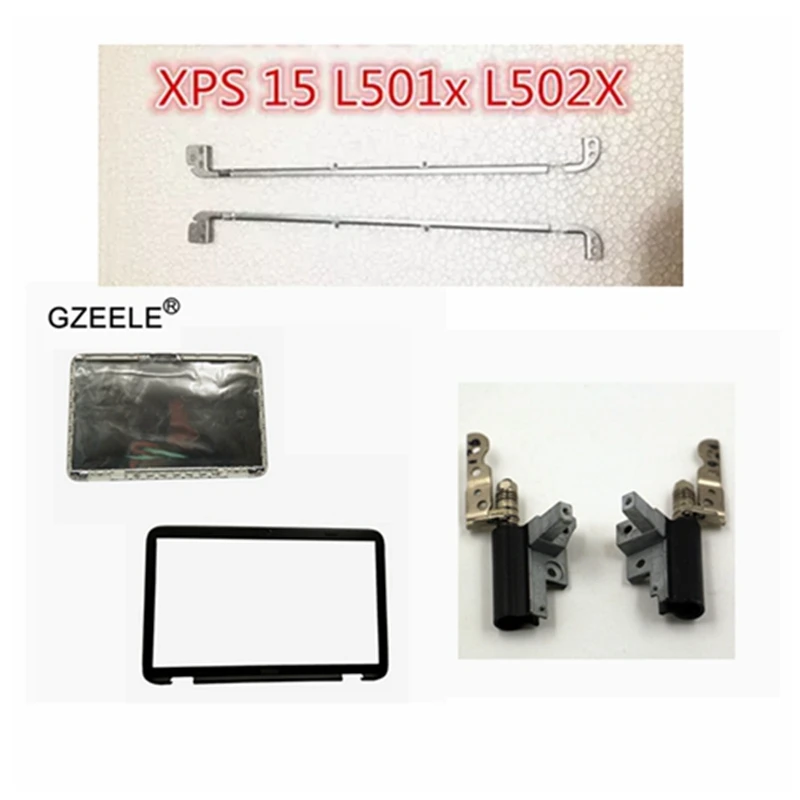 GZEELE для Dell XPS15 XPS 15 L501X L502X ЖК задняя крышка/ЖК передняя рамка/петля/экран кронштейн 52MKT 052MKT 0PCRKJ