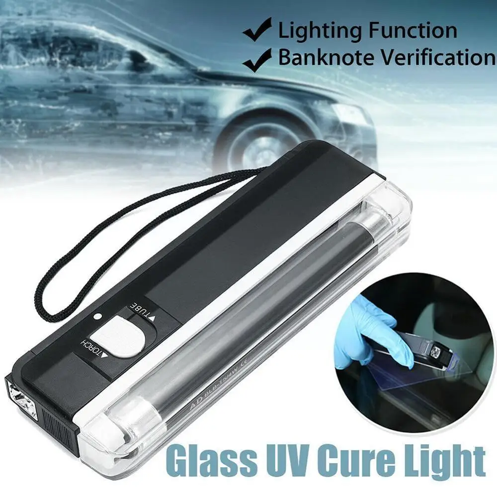 High Quality NEW UV Lamp Resin Curing Special Front With Lighting Tube Car Windshield Glass Crack White Tool Repair Li G9Y7 | Автомобили и