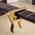 Лидер продаж, Высококачественный новый быстросменный зажим из алюминиевого сплава, зажим для ключа, акустический классический каподастр для электрической гитары для регулировки тона