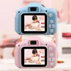 Мини Милая Детская видеокамера, перезаряжаемая цифровая камера с 2-дюймовым дисплеем для детей, подарки на день рождения, уличная игра