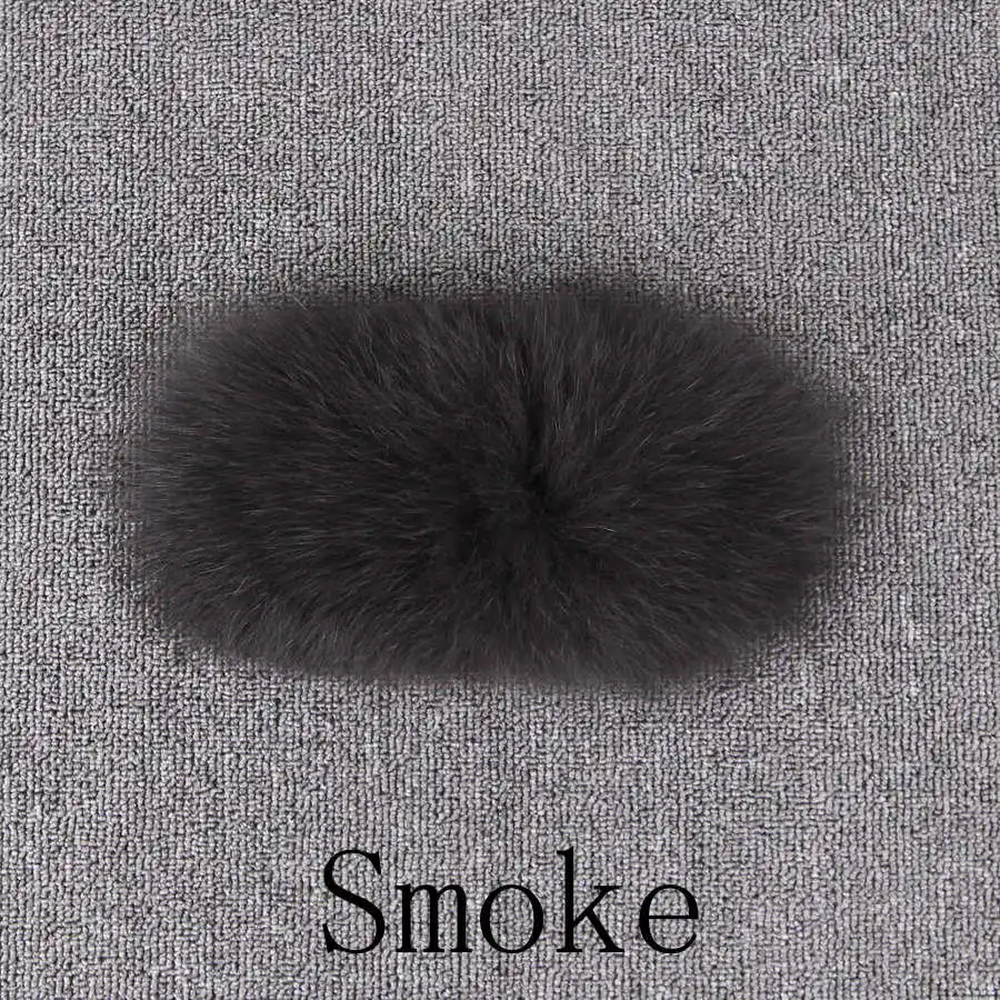 smoke Короткая шуба из натурального Лисьего меха QC8100 Женская зимняя шуба из натурального Лисьего меха куртка с длинными рукавами из лисьего меха съемный рукав Шуба Мода - Цвет: smoke