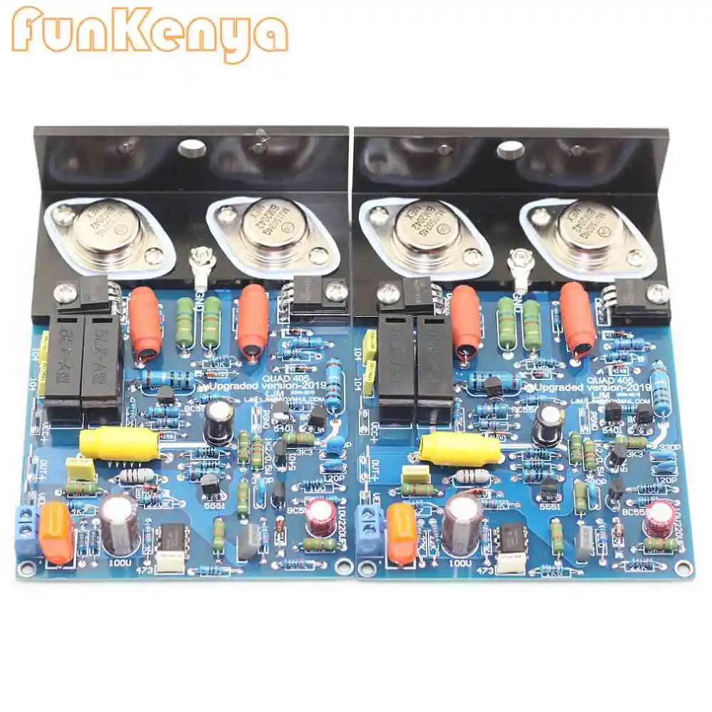 Готовая плата QUAD405 имитация страны усилитель мощности двухканальный с