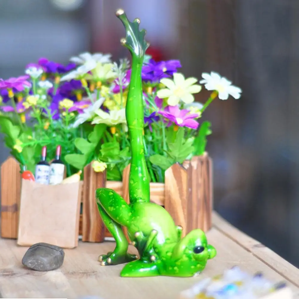 

Set 4Pcs Yoga Posture Frog Figurine Animal Desk Decorative Ornaments for Home Office Decor Christmas Birthday Gifts Resin Crafts