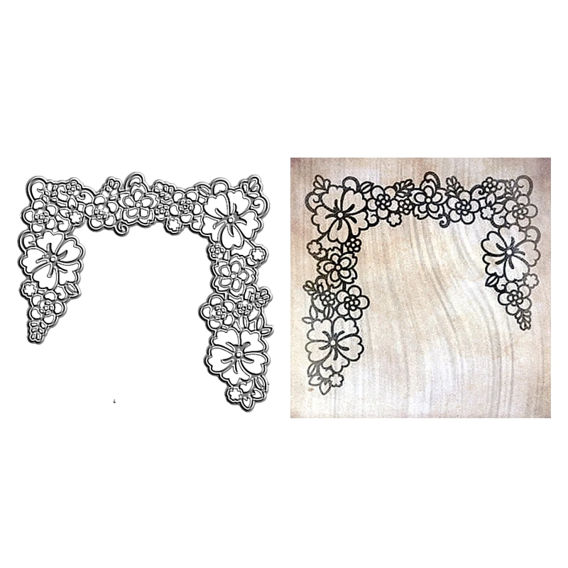 

Металлические Вырубные штампы 2021, скрапбукинг, создание открыток, узор, кружевные цветы, рамка, рамка для тиснения, карточка, ремесло, бижуте...
