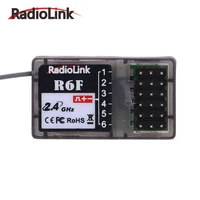 radiolink r6f 2 4ghz 6ch high quality rc receiver accessories for rc6gs rc4gs rc3s rc4g t8fb transmitter hot sale rc receiver