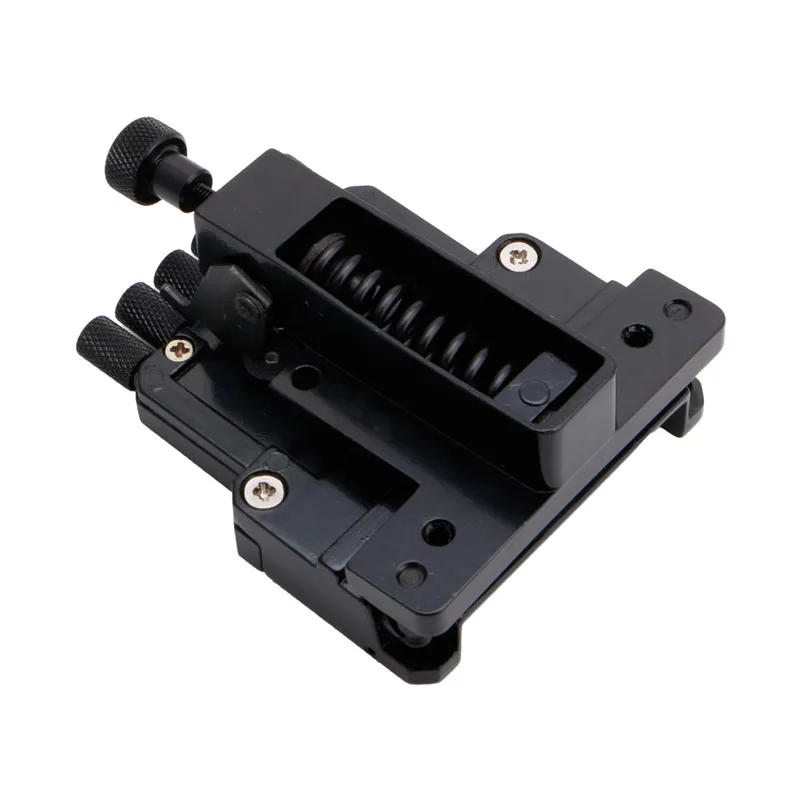 

Black 6 String Saddle Guitar Tailpiece Tremolo Bridge For Headless Guitar Replacement