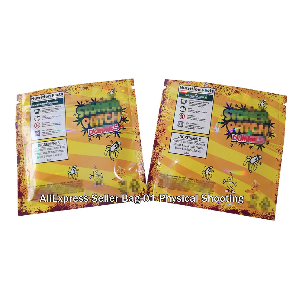 

New Candy Bag Polyester Film Sealing 500mg Focuses Only on the Bag