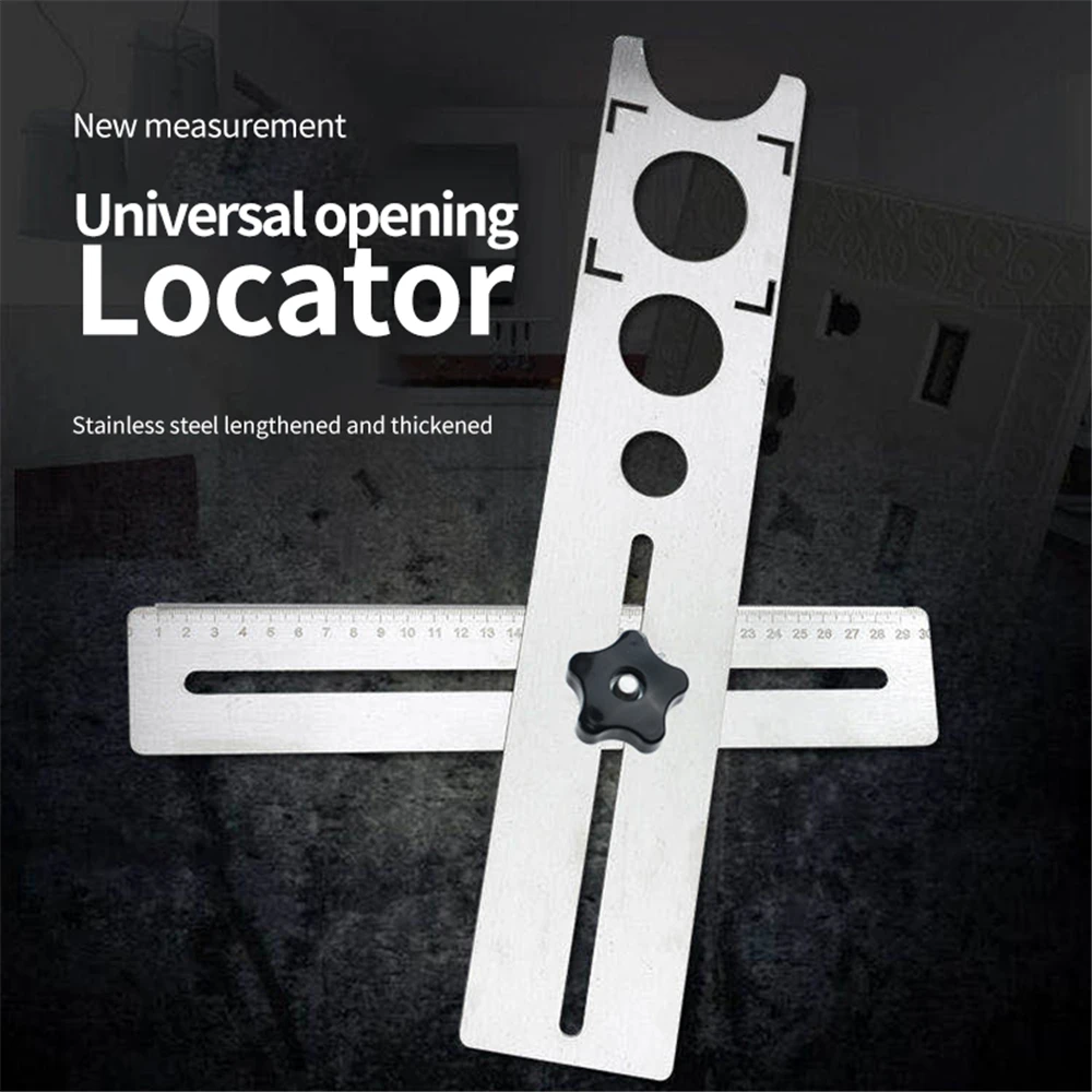 Стальные многофункциональные измерительные инструменты локатор отверстий для