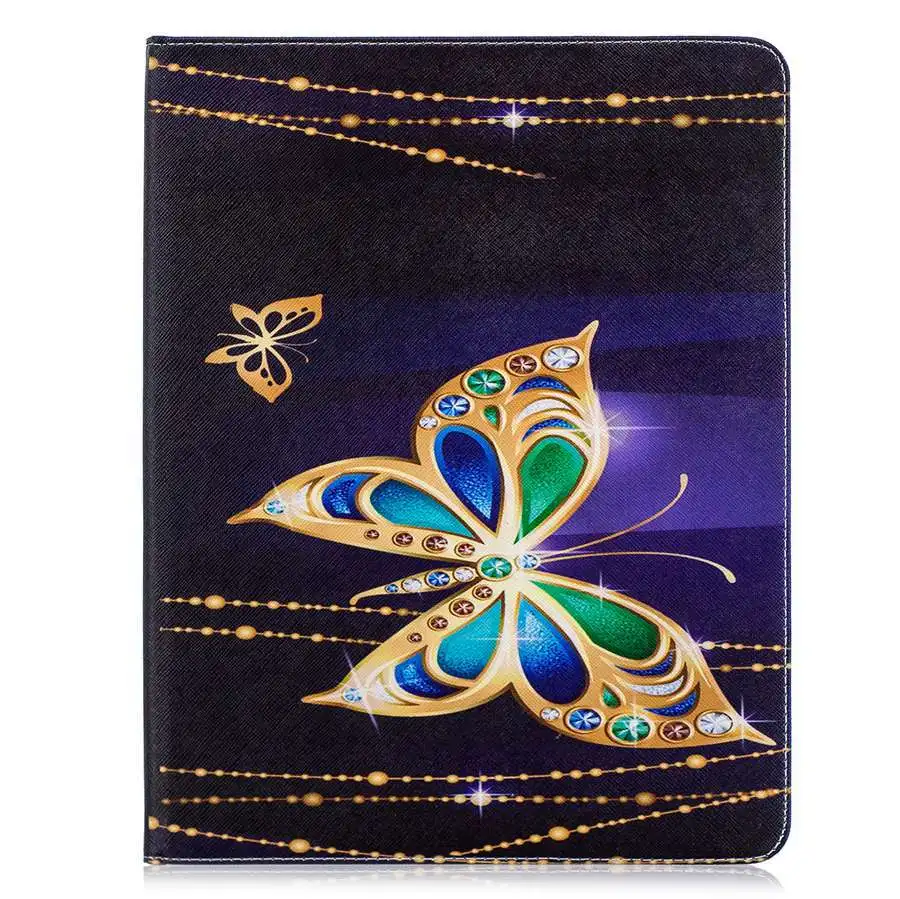 DHD 3D картина PU кожаный чехол для samsung Tab S4 10,5 дюймов SM-T830 T835 подставка для Tab S4 10,5 дюймов чехол для планшета+ пленка+ ручка - Цвет: DHD