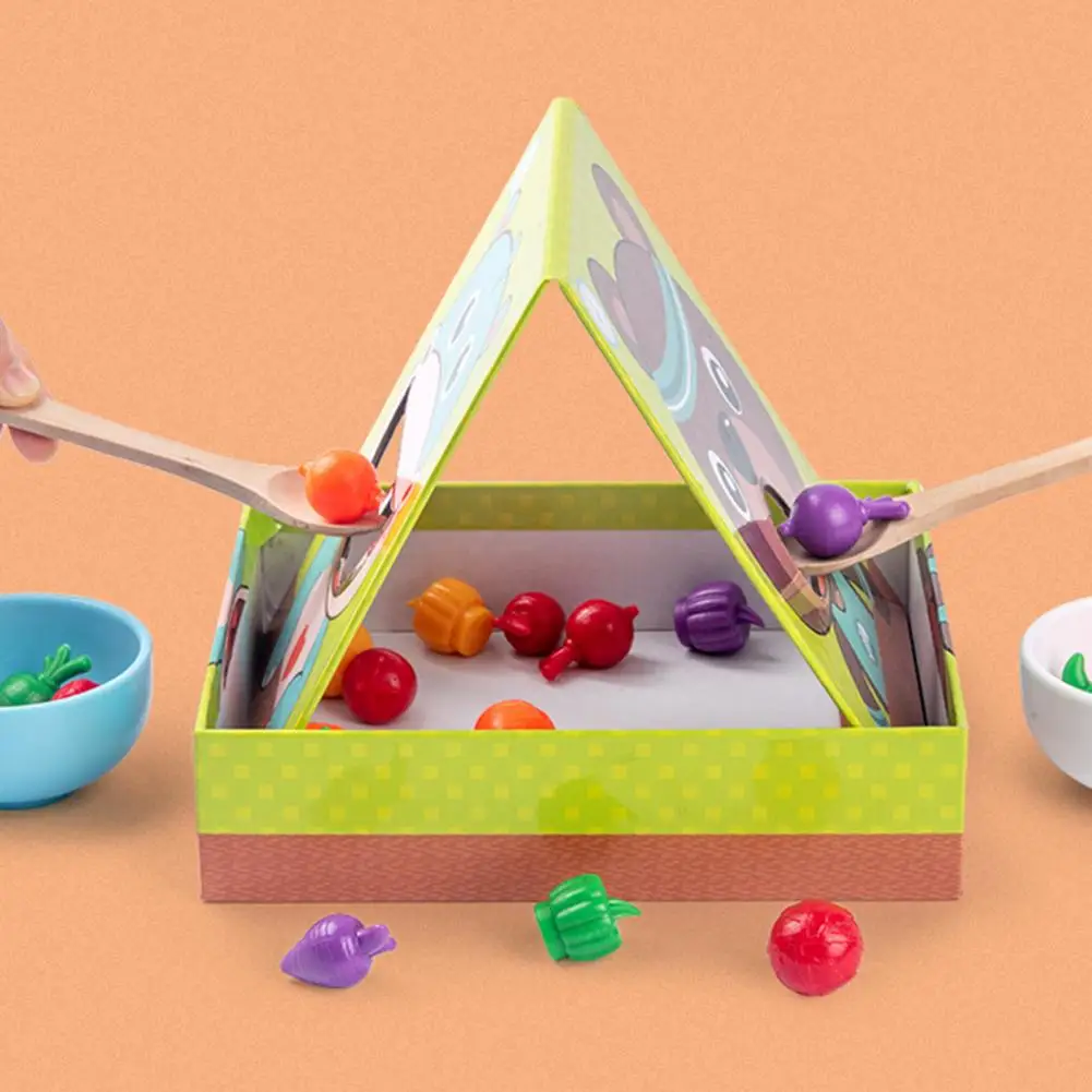 

Chopsticks Learning Bear Design Interactive Toy Educational Colorful Game for Kids