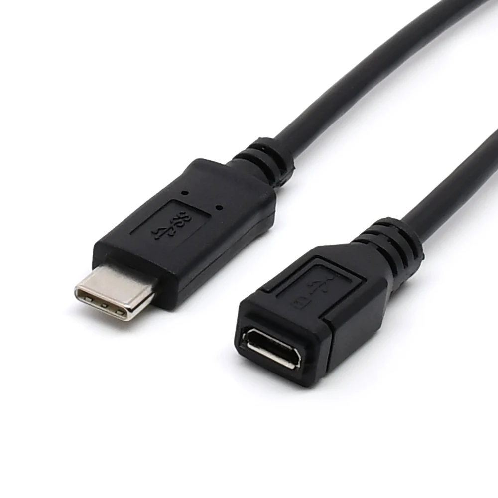 Кабель Type c USB C Micro Женский для передачи данных на мобильный телефон зарядки