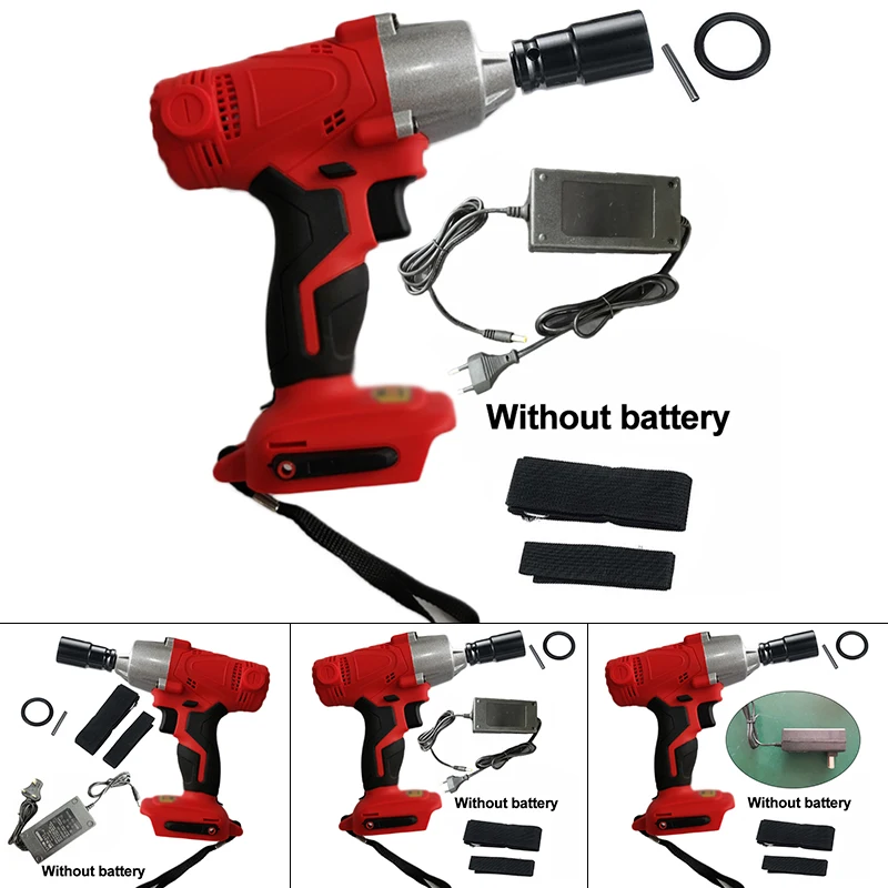 Беспроводные ударные Гаечные Ключи светодиодный светильник водонепроницаемый